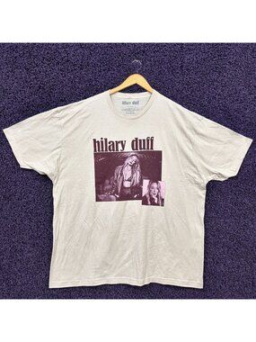 Hilary Duff Lucky Me Tour T-Shirt Size XXXL
